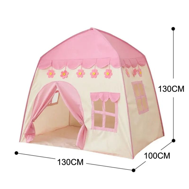 Princess Play Tent For Kids Indoor And Outdoor Folding Playhouse 5