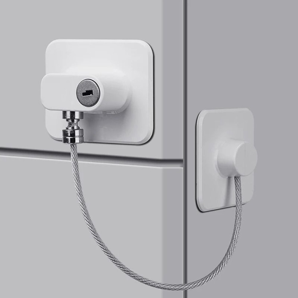 Baby Child Safety Cable Lock For Windows Doors And Cabinets 0