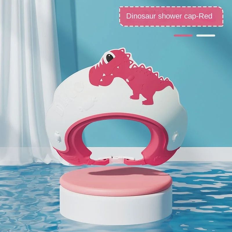 Adjustable Waterproof Baby Shampoo Cap With Ear Protection For Children 9