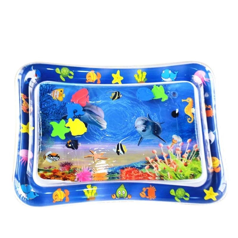 Inflatable Baby Tummy Time Water Play Mat For Sensory Development 9