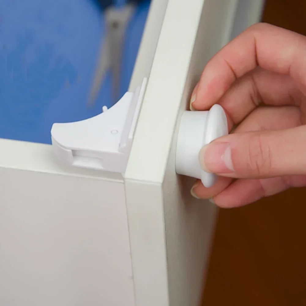 Invisible Child Safety Lock For Cabinets Drawers And Doors 3