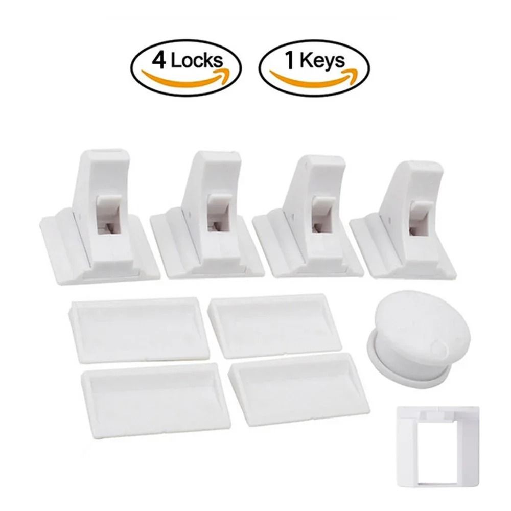 Invisible Child Safety Lock For Cabinets Drawers And Doors 6
