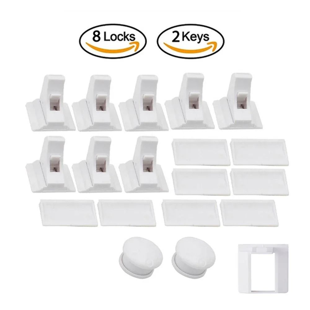 Invisible Child Safety Lock For Cabinets Drawers And Doors 7