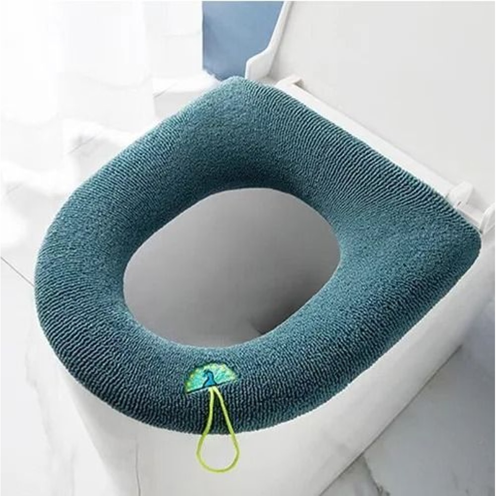 Thick Washable Toilet Seat Cover Mat For Bathroom Comfort 10