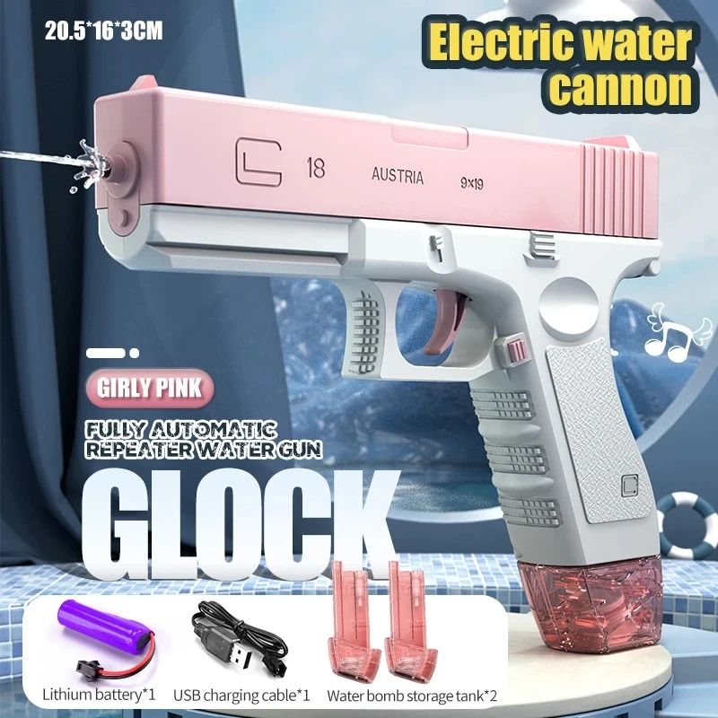 Automatic Electric Water Gun Toy For Outdoor Summer Fun 9
