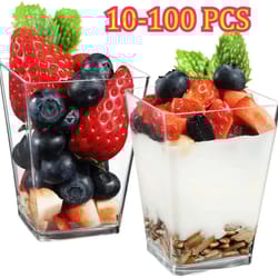 mini ladder shaped disposable dessert cups for parties and treats