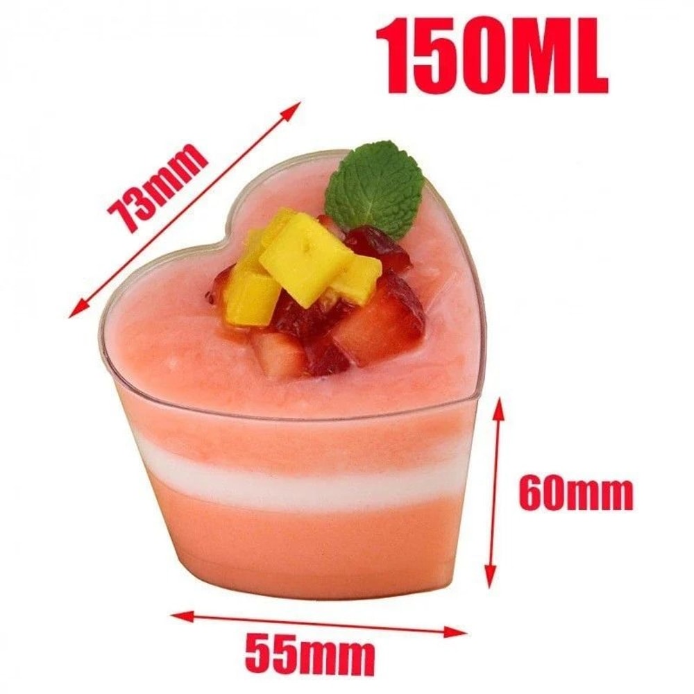 Mini Ladder Shaped Disposable Dessert Cups For Parties And Treats 11