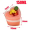 Mini Ladder Shaped Disposable Dessert Cups For Parties And Treats 11