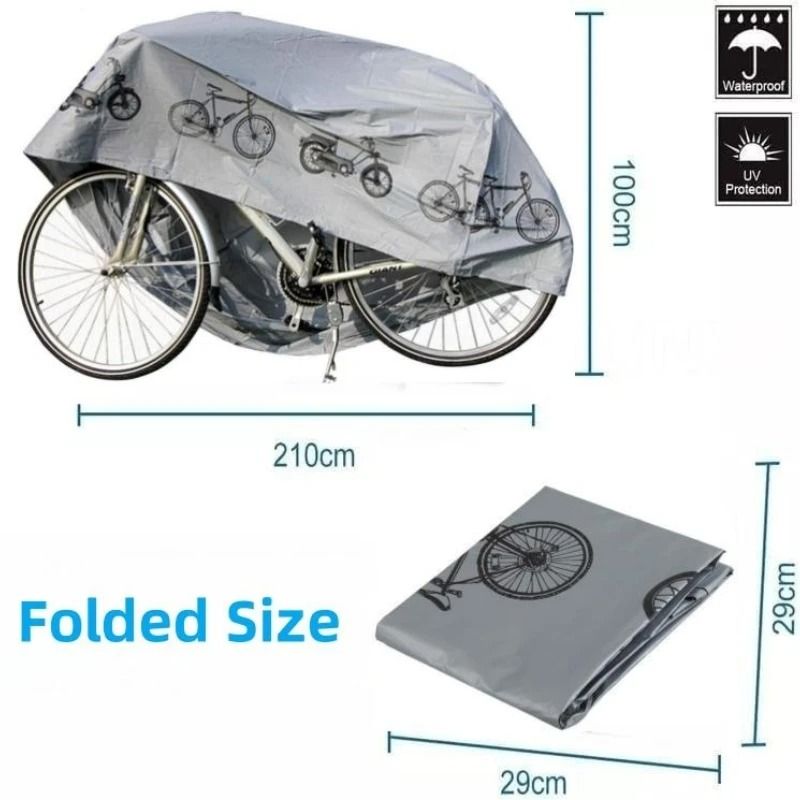 Waterproof Bicycle Rain Cover For Outdoor Protection 2