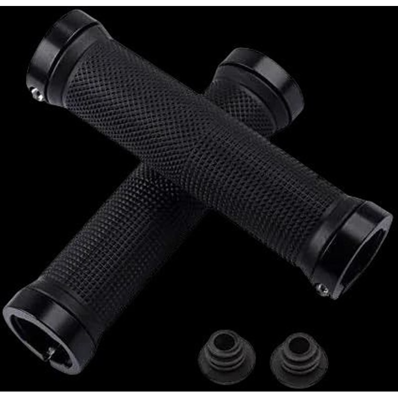 Non Slip Bicycle Handlebar Grips With Double Aluminum Lock 6