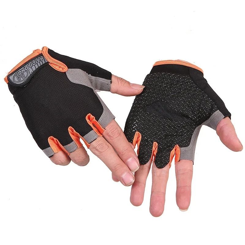 Breathable Half Finger Cycling Gloves For Men And Women Sports Use 4