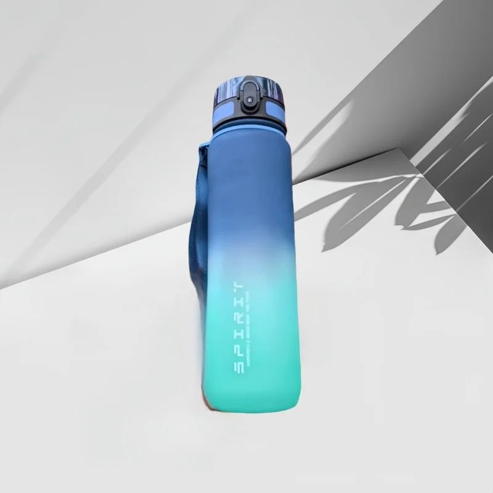 Large Capacity Sports Water Bottle With Motivational Markings For Travel Gym And Outdoor Use 4