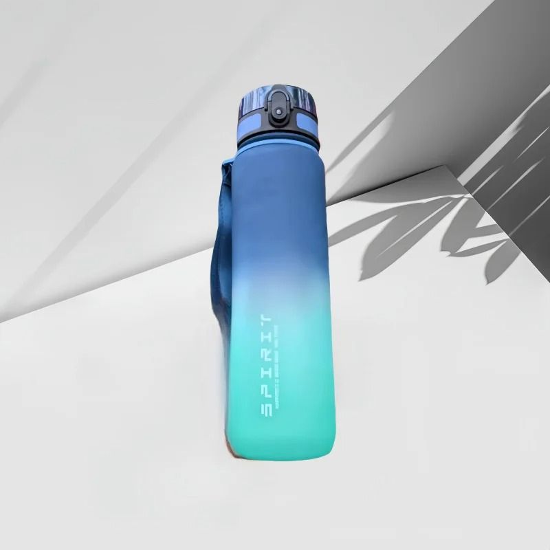 Large Capacity Sports Water Bottle With Motivational Markings For Travel Gym And Outdoor Use 4