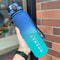 Large Capacity Sports Water Bottle With Motivational Markings For Travel Gym And Outdoor Use 6