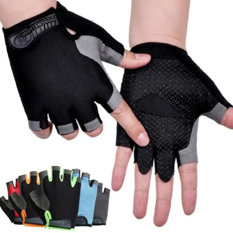 Breathable Fingerless Gym Gloves For Training Lifting And Cycling 0