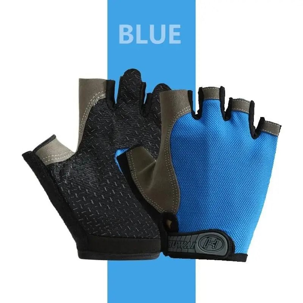 Breathable Fingerless Gym Gloves For Training Lifting And Cycling 12