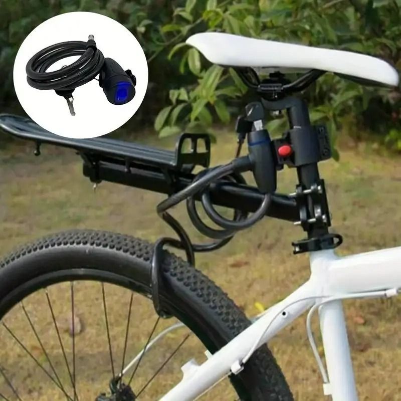 Heavy Duty Motorcycle And Bicycle Chain Lock With Keys For Maximum Security 2