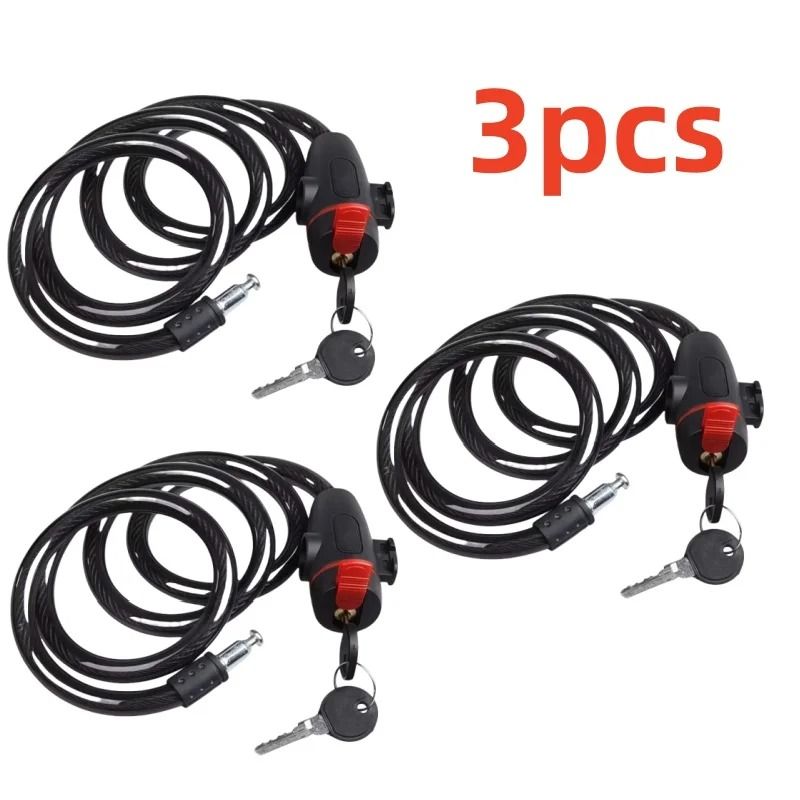 Heavy Duty Motorcycle And Bicycle Chain Lock With Keys For Maximum Security 7