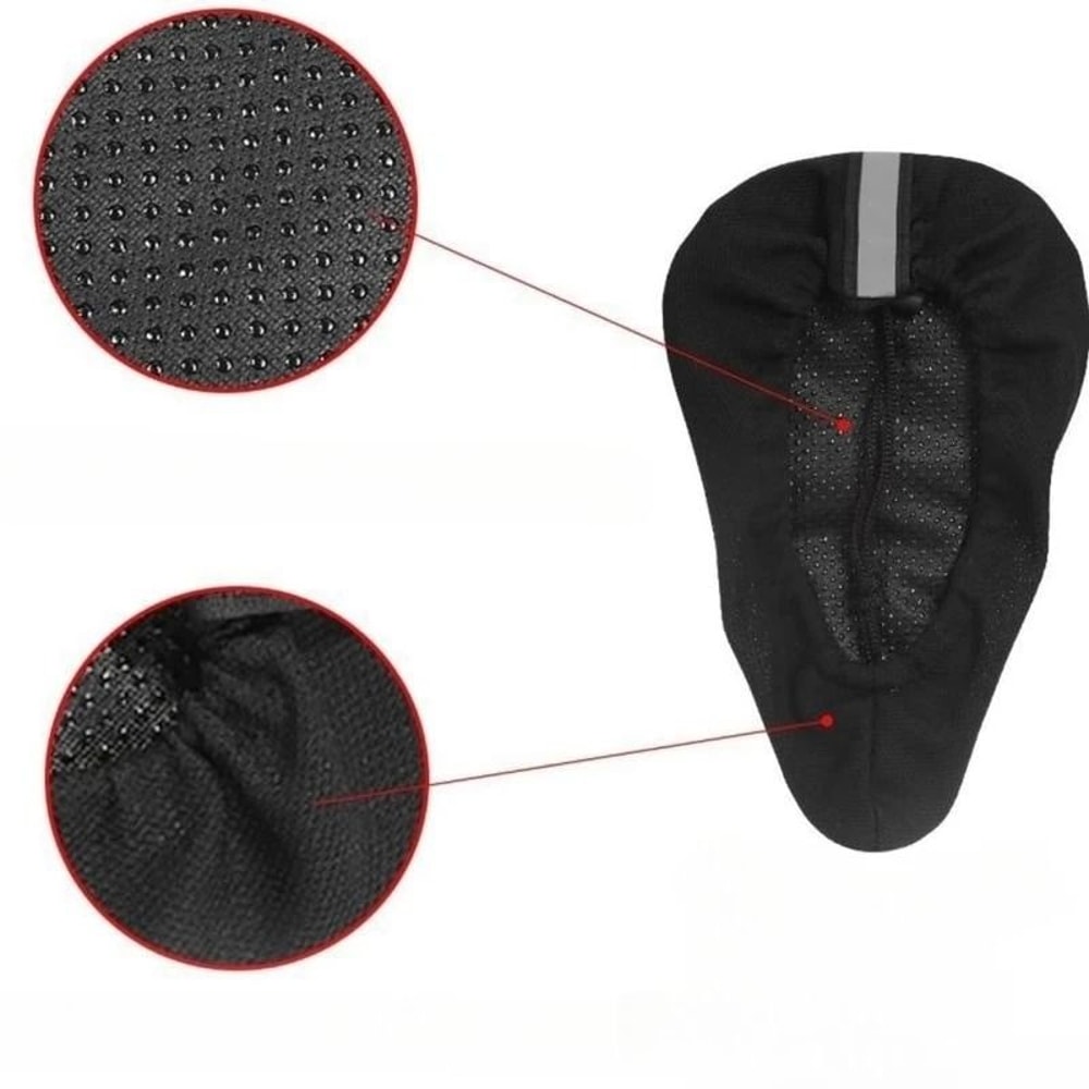 Comfort Gel Cycling Seat Cover For Bike Saddle Support 2