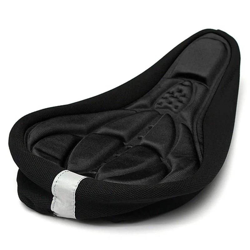 Comfort Gel Cycling Seat Cover For Bike Saddle Support 4