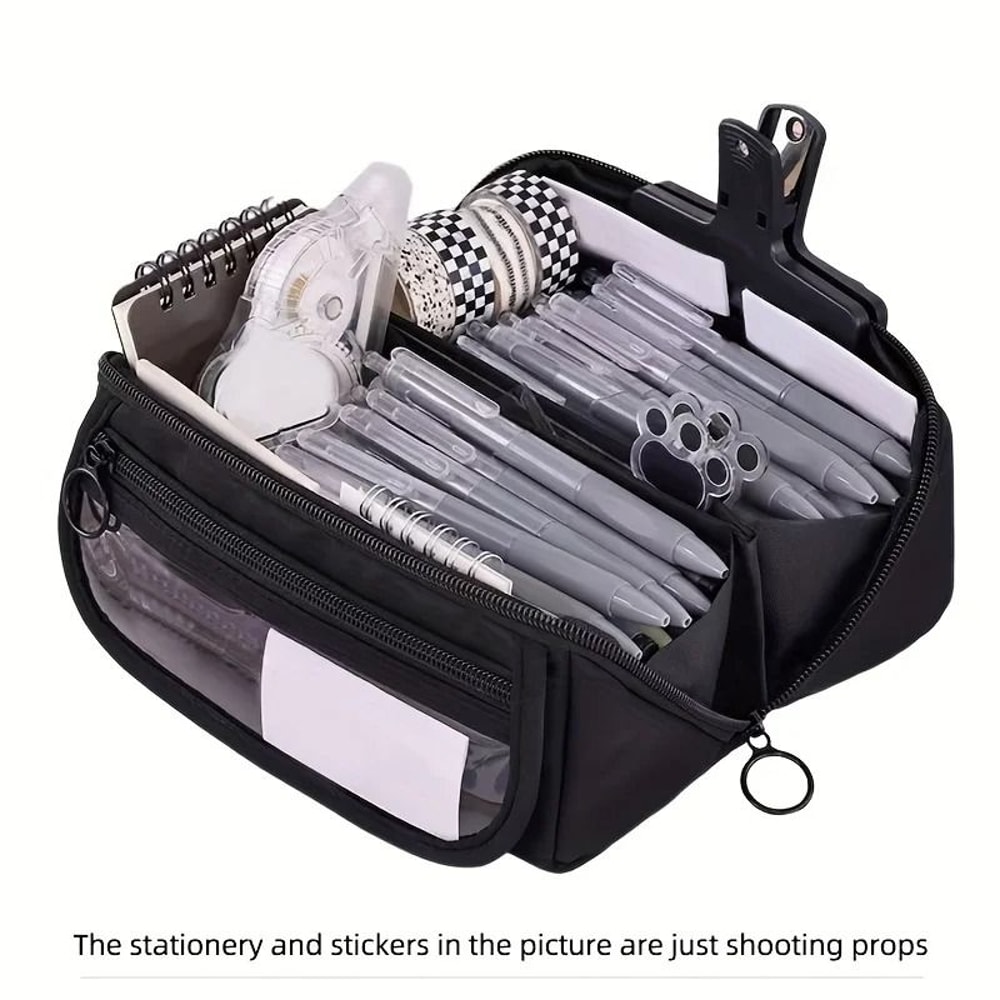 Large Capacity Pencil Case Organizer For School And Office Supplies 8