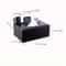 Elegant Faux Leather Tissue Box Cover With Remote Holder And Organizer 2