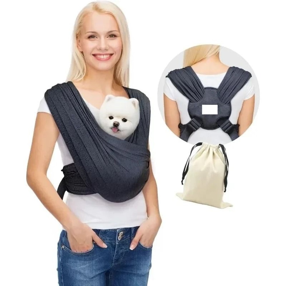 Adjustable Front Facing Dog And Cat Carrier Sling Bag 2