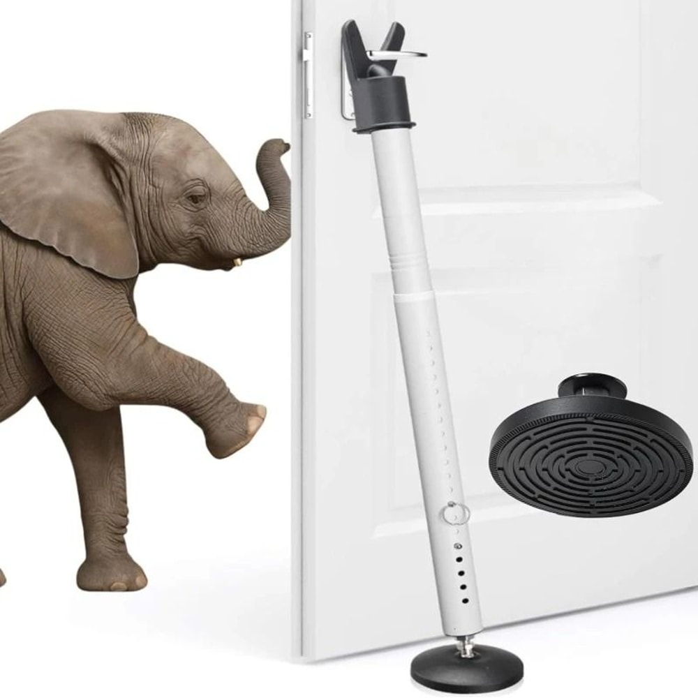 Adjustable Heavy Duty Door Security Bar For Home And Travel 0