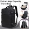 Vacuum Compression Travel Backpack With Pump For Space Saving Packing 0