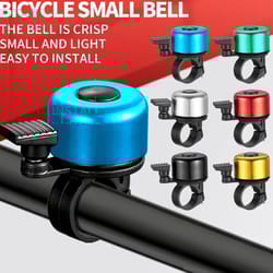 aluminum alloy bicycle bell for mountain and road cycling safety
