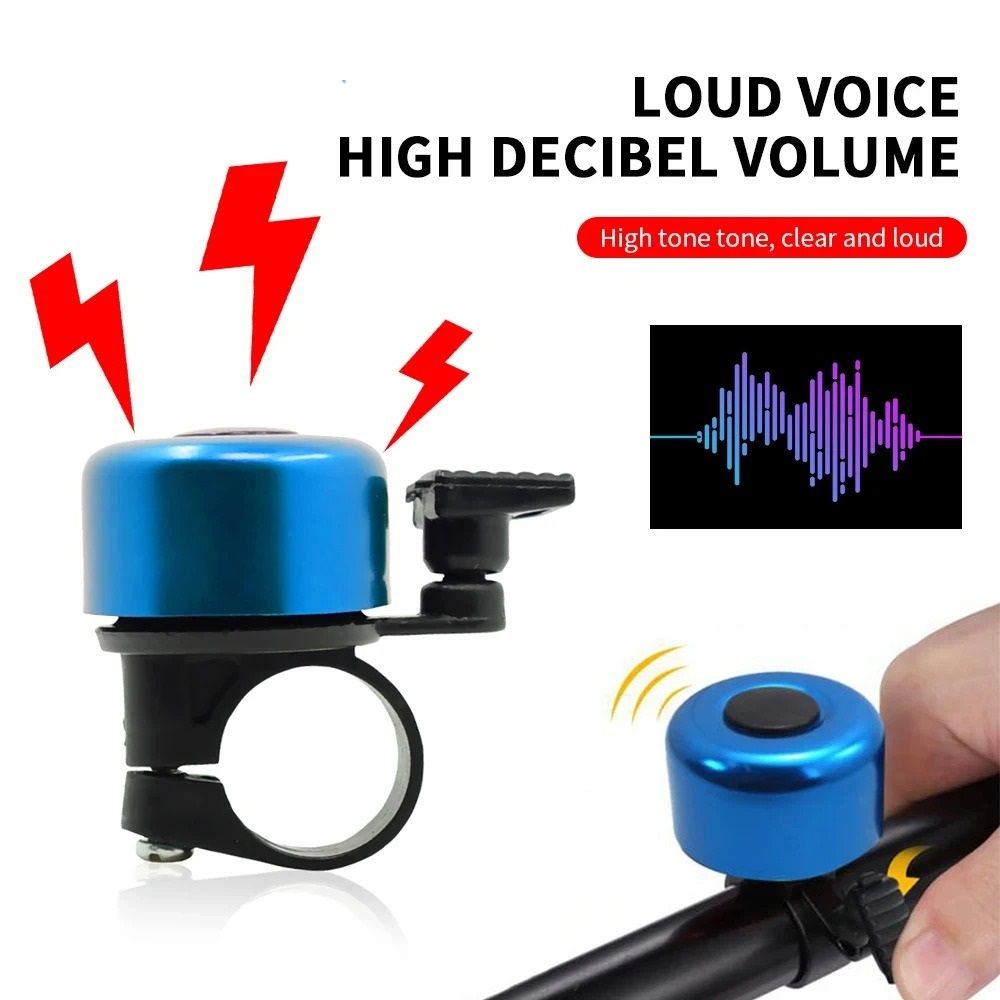 Aluminum Alloy Bicycle Bell For Mountain And Road Cycling Safety 1