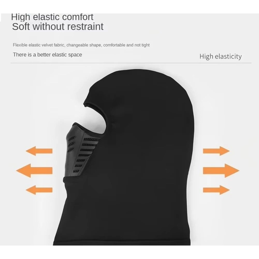 Winter Thermal Motorcycle Balaclava Mask For Warm Windproof Outdoor Riding 3
