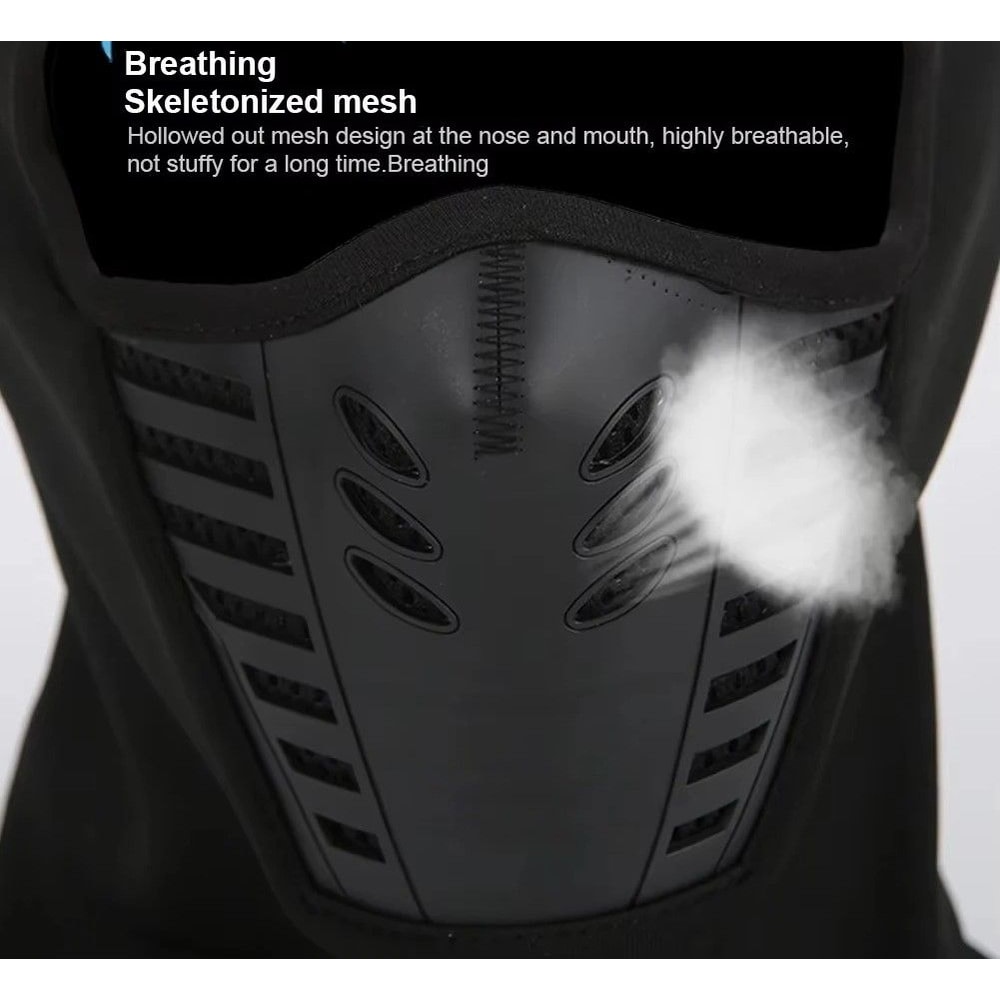 Winter Thermal Motorcycle Balaclava Mask For Warm Windproof Outdoor Riding 4