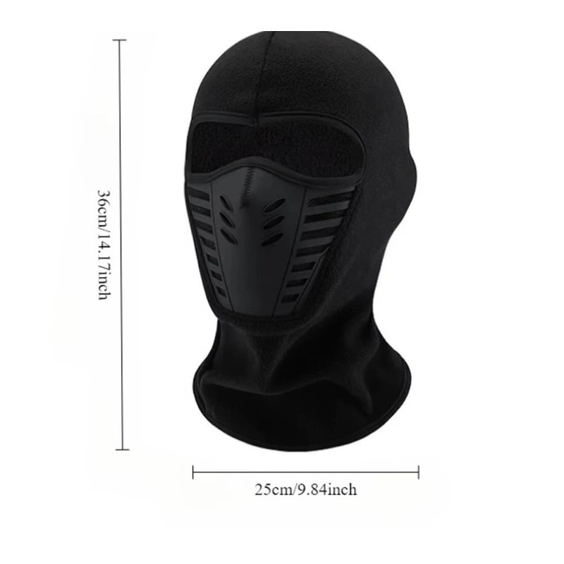 Winter Thermal Motorcycle Balaclava Mask For Warm Windproof Outdoor Riding 5