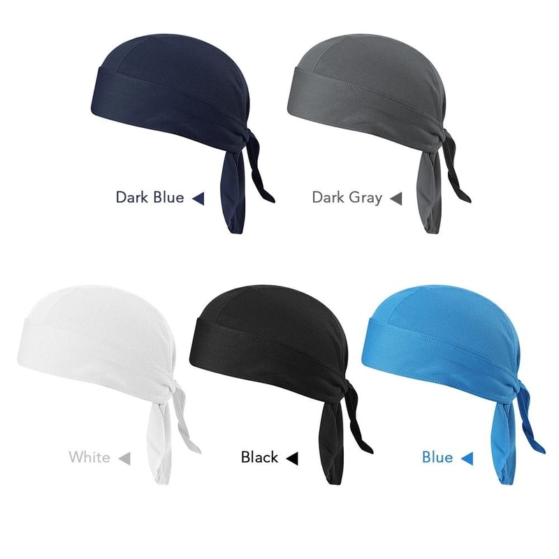 Cycling Sweat Wicking Quick Dry Headband Cap For Outdoor Sports 3