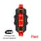 USB Rechargeable Bike Light Set With Front Headlight And Rear Taillight 4