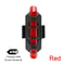 USB Rechargeable Bike Light Set With Front Headlight And Rear Taillight 5