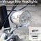 Vintage Style Bicycle Front LED Headlight For Night Riding Safety 2