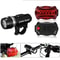 LED Bicycle Front And Rear Light Set With Safety Warning Lights 0