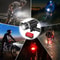 LED Bicycle Front And Rear Light Set With Safety Warning Lights 5