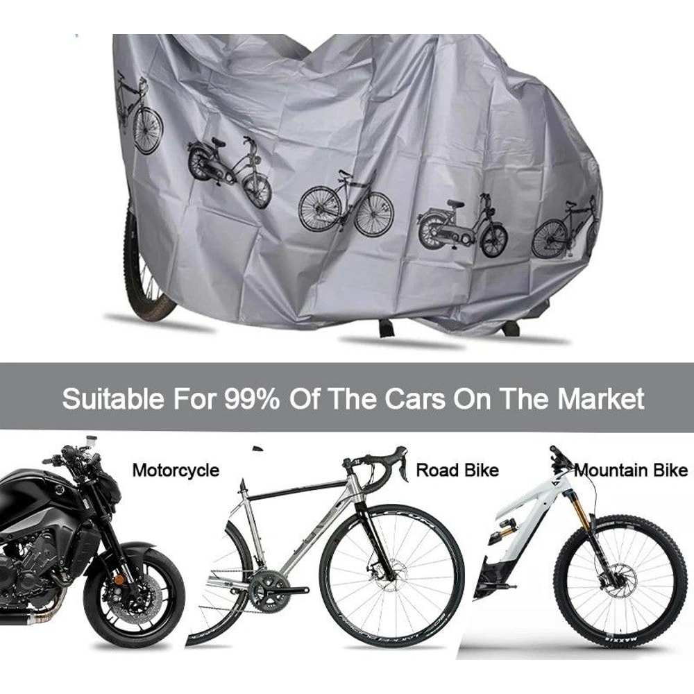 Waterproof Outdoor Bicycle Cover For Dustproof UV Protection 4