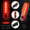 USB Rechargeable Bicycle Rear Tail Lights For Night Riding Safety 1