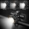 USB Rechargeable Bicycle Front Light With Adjustable Zoom And Waterproof Design 2