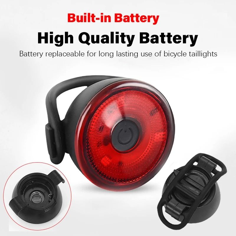 Mini LED Bicycle Rear Taillight For Safety And Night Riding 2
