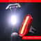 USB Rechargeable Bicycle Rear Taillight LED Safety Warning Lamp 5