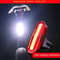 USB Rechargeable Bicycle Rear Taillight LED Safety Warning Lamp 5