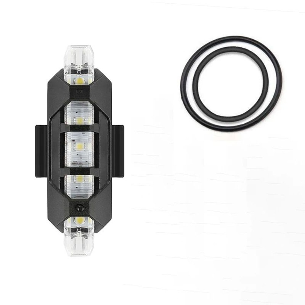 Rechargeable Bicycle Rear LED Taillight For Night Riding Safety 10