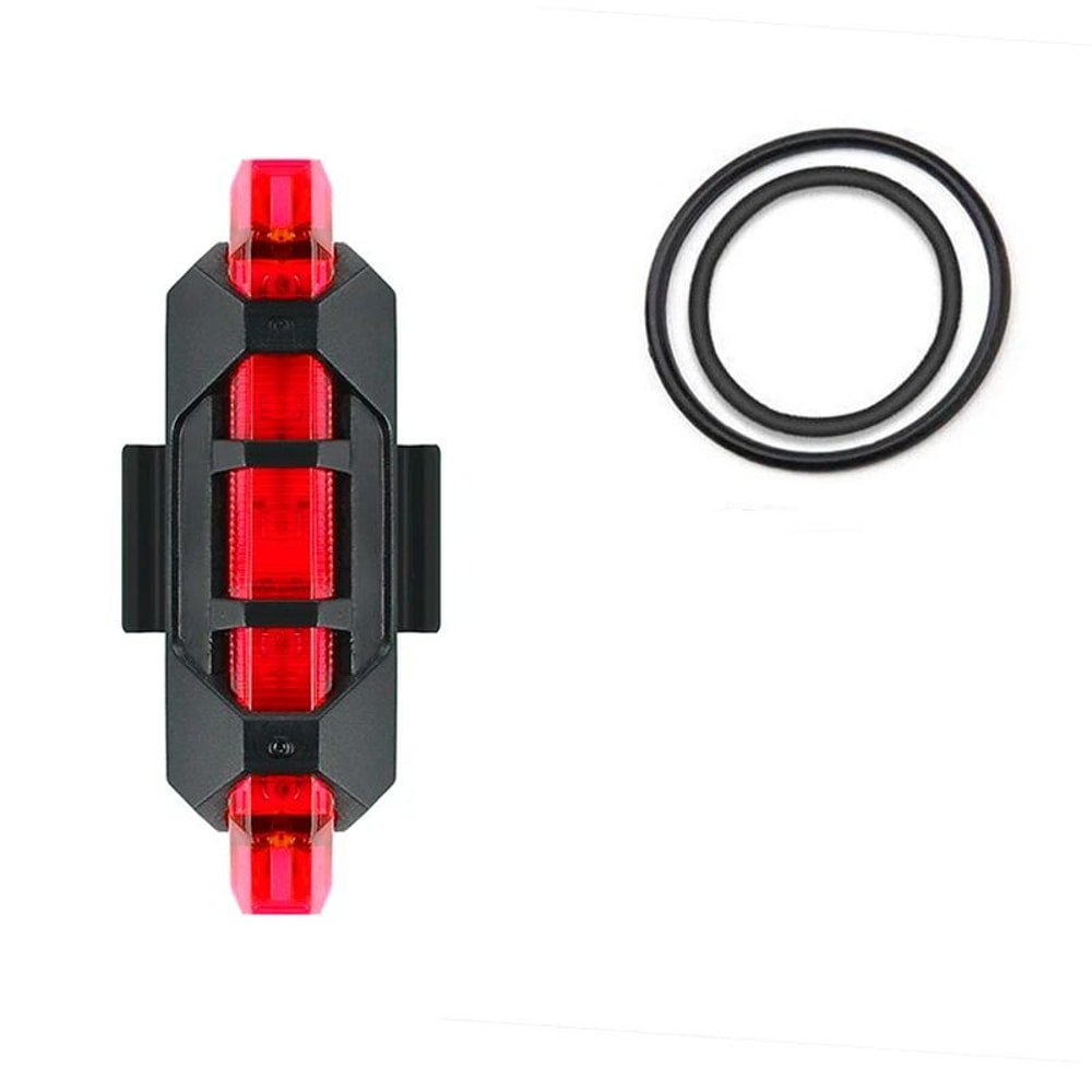 Rechargeable Bicycle Rear LED Taillight For Night Riding Safety 7