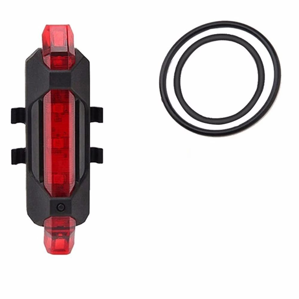 Rechargeable Bicycle Rear LED Taillight For Night Riding Safety 8