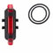 Rechargeable Bicycle Rear LED Taillight For Night Riding Safety 8